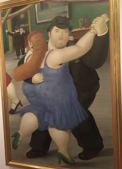Painting by Fernando Botero Painting by Fernando Botero